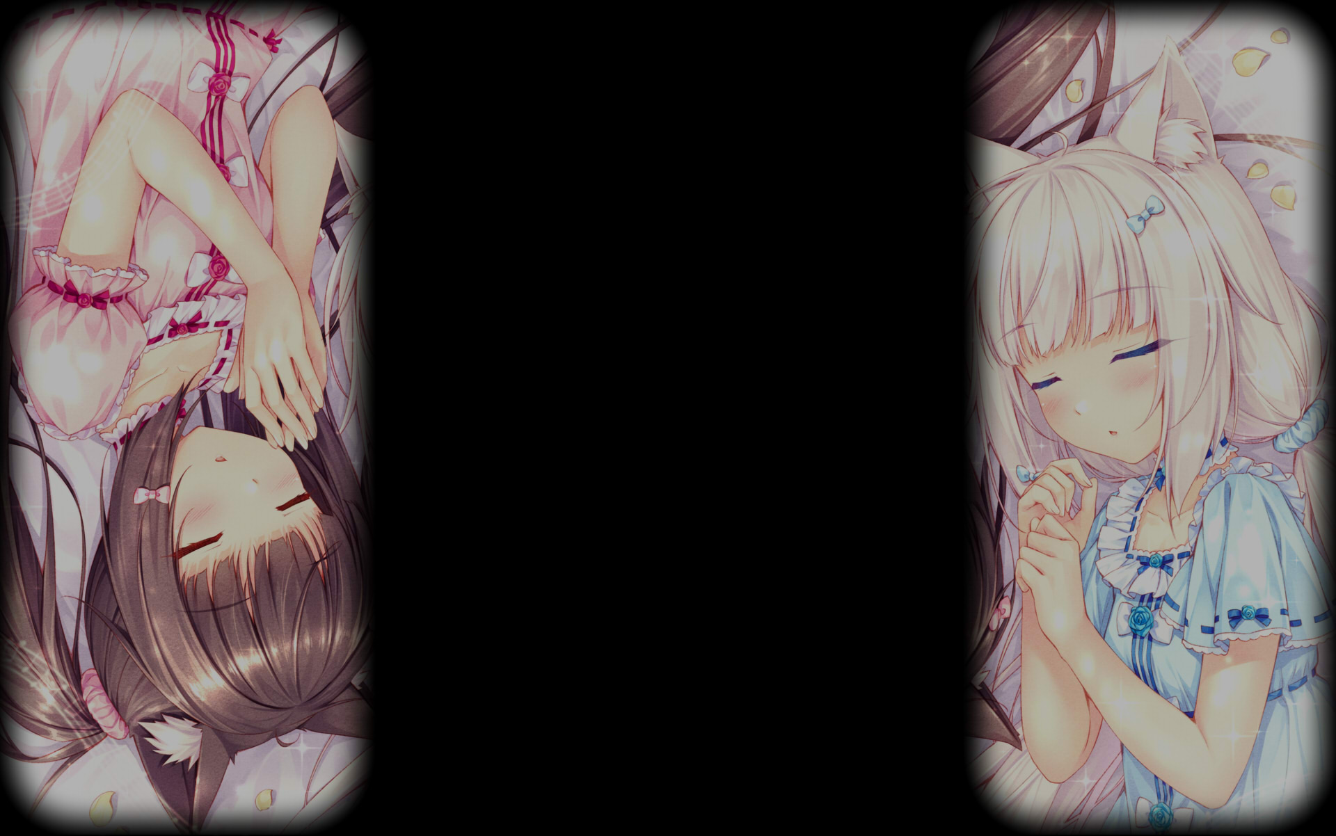 Chocola & Vanilla asleep