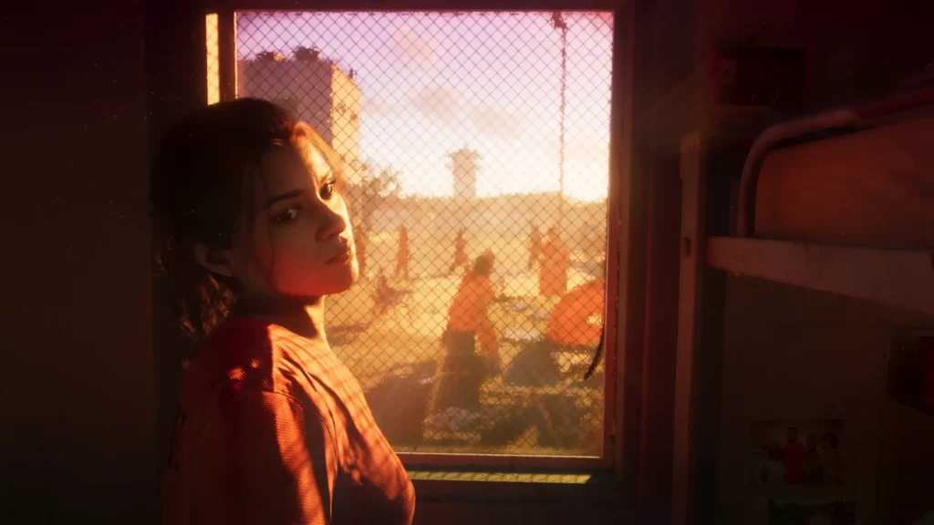 Lucia before getting her Parole (Image by Rockstar Games)