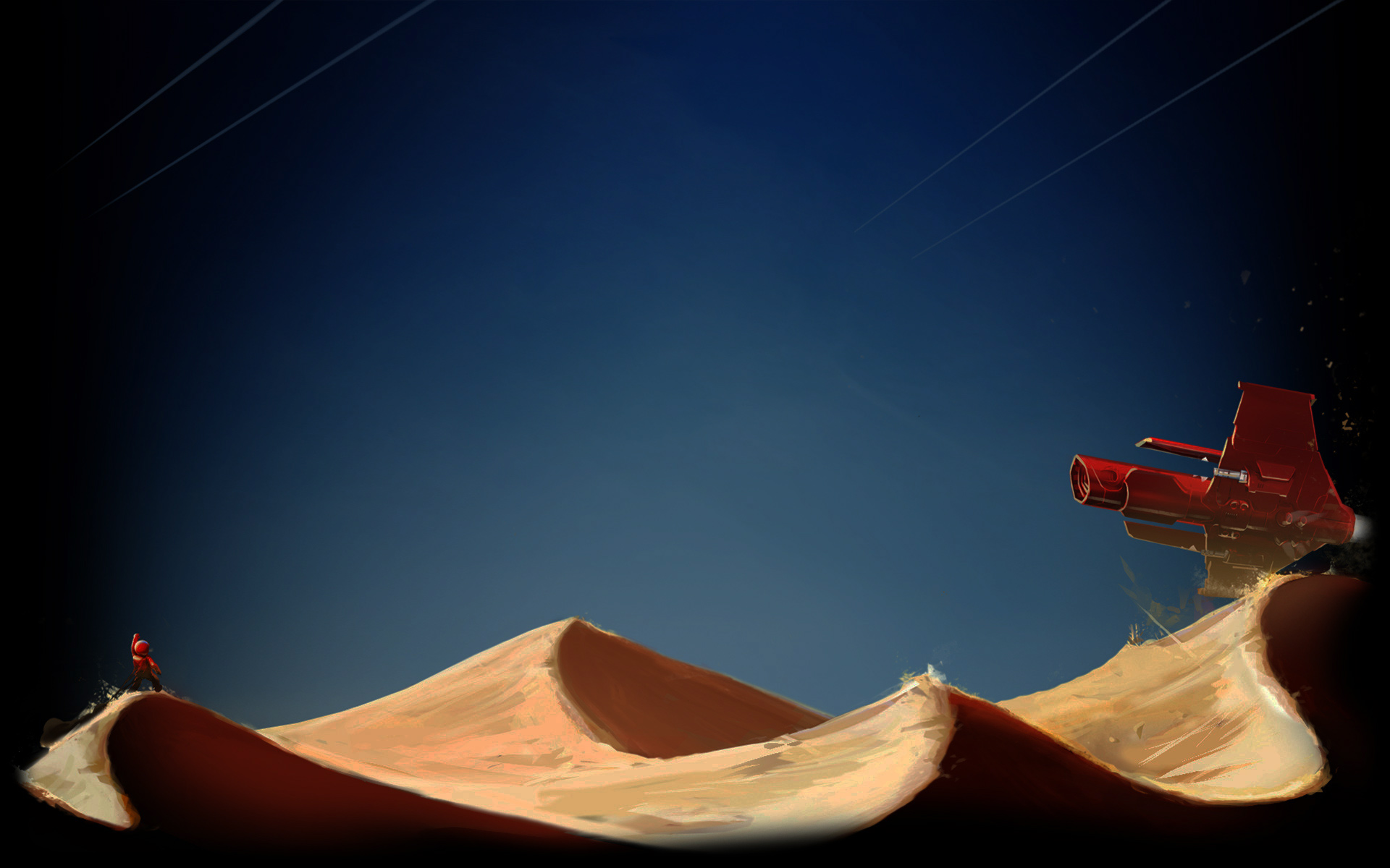 Dunes from Sky Force Reloaded (Image via Seam)